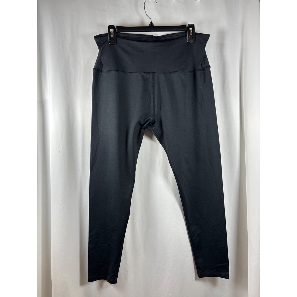 Tommie Copper Znergy Black Compression Leggings Womens 2XL High Waisted